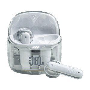 JBL Tune Flex Ghost Edition White Ghost